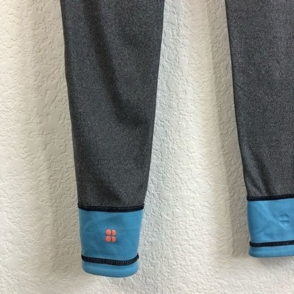 Sweaty Betty Reversible Mesh Marled Space Dyed 7/8 Leggings - Picture 4 of 11